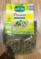 Penne 100% petits pois