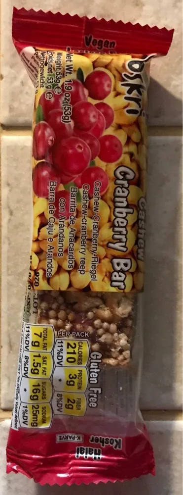 Cashew Cranberry Bat
