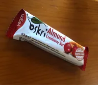 Almond cranberry bar