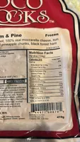 Coco Brooks Ham and Pine pizza
