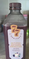 Jus de pommes bleuets et mûres