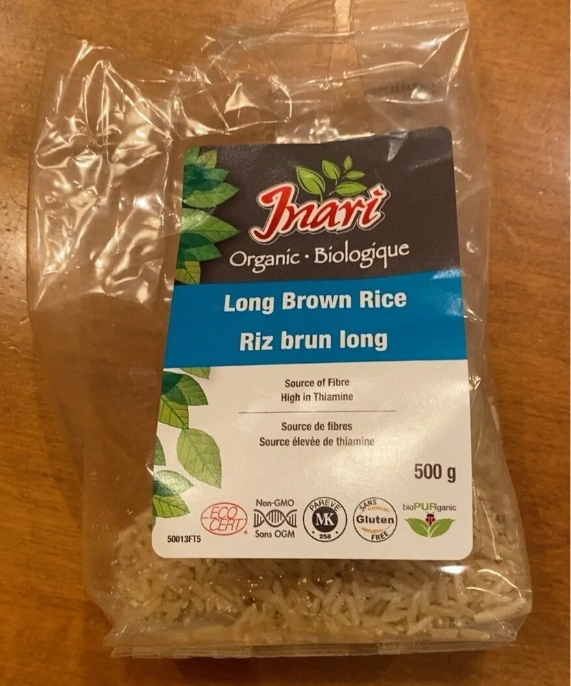Riz brun long