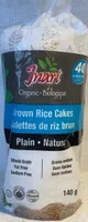 Galettes de riz brun
