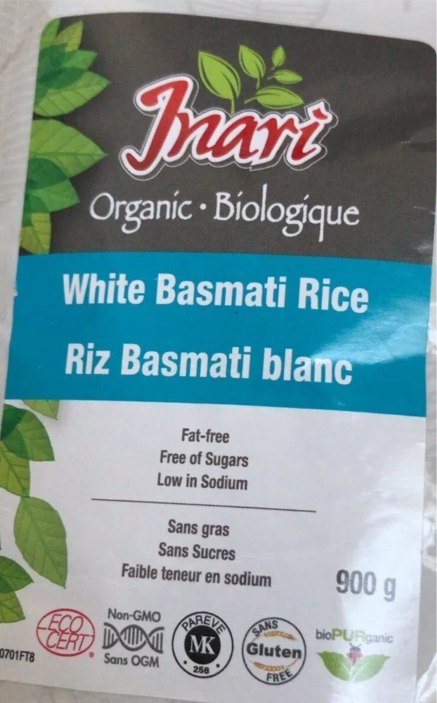 Riz basmati blanc
