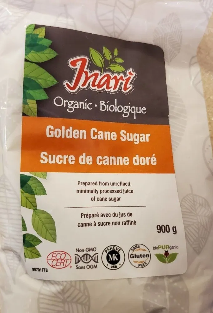 sucre de canne doré