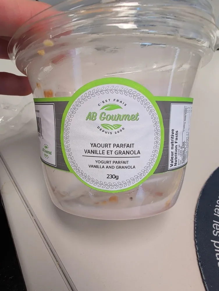Yogurt cup