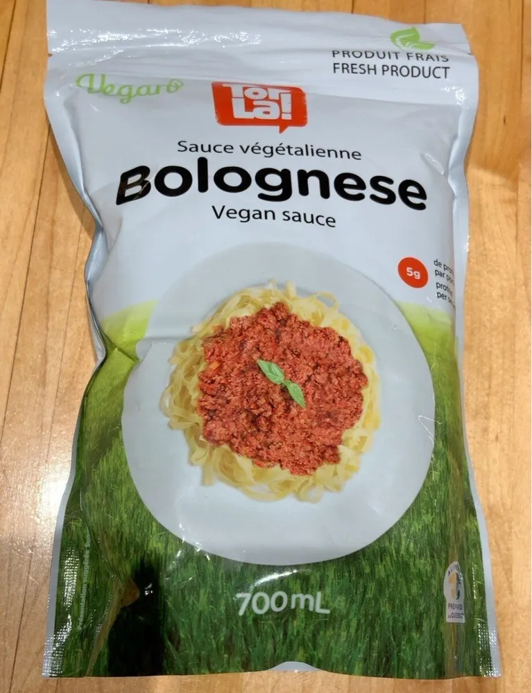 Sauce végétalienne