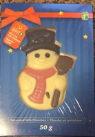 Christmas Decorated Milk Chocolate