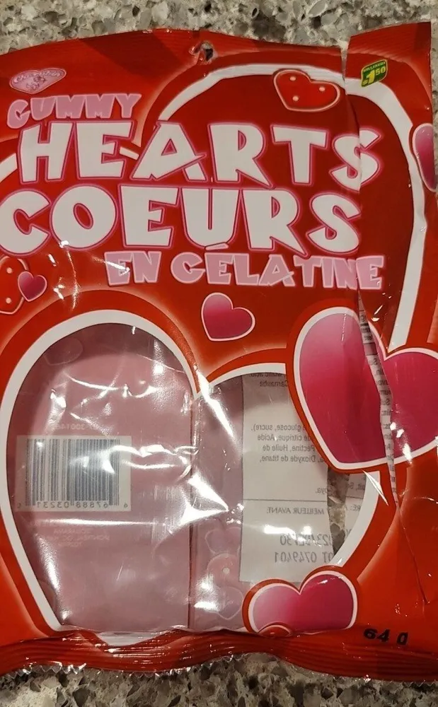 Gummy hearts