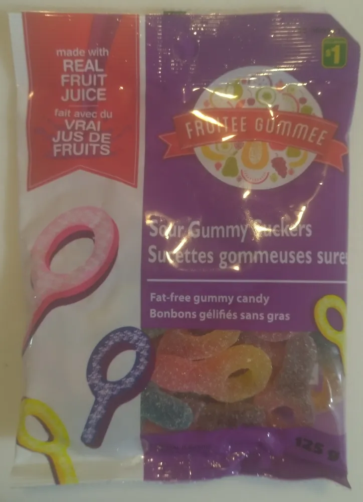 Sour Gummy Suckers