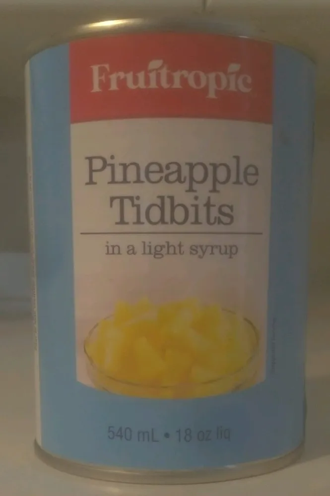 Pineapple Tidbits in a Light Syrup