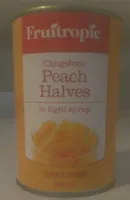 Clingstone Peach Halves in Light Syrup