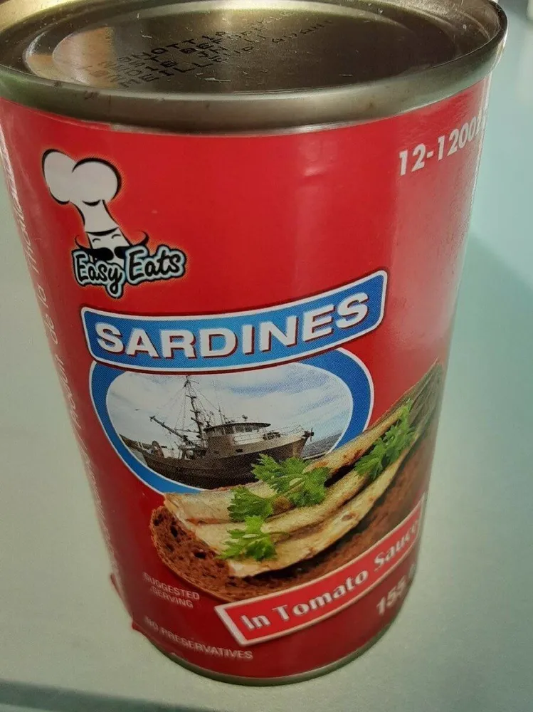 Sardine avec sauce tomate