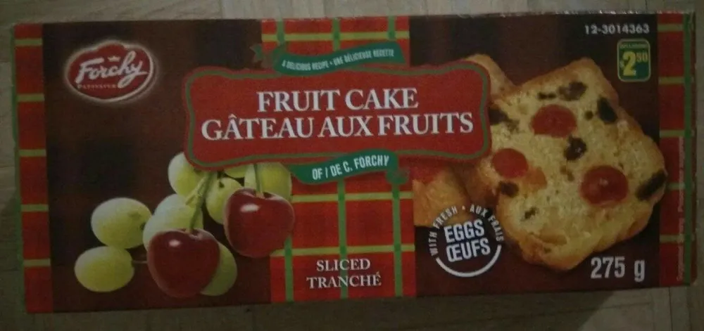 Fruit cake Gâteau aux fruits