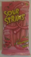 Sour Straws Strawberry Flavour