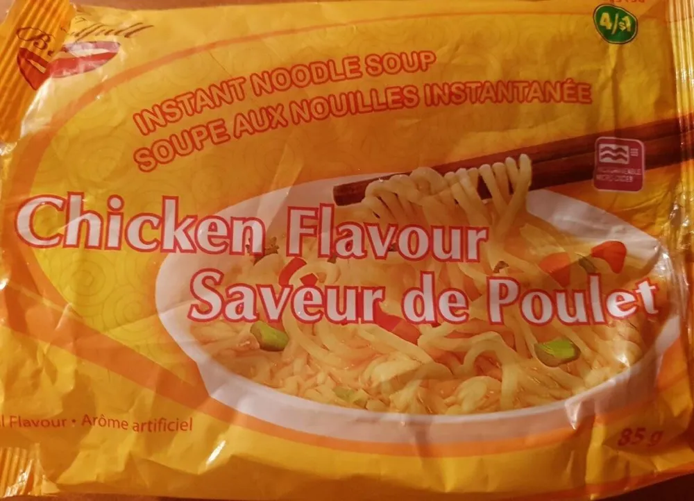 Instant noodles soup