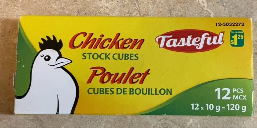Chicken stock cubes