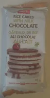 Rice cakes with chocolate