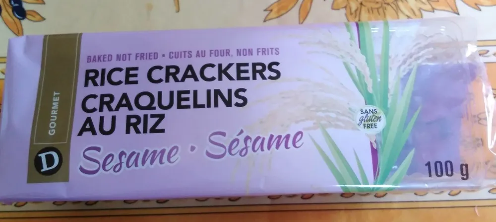 Craquelins au riz