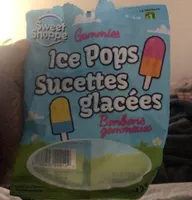 Ice pops sucettes glacées