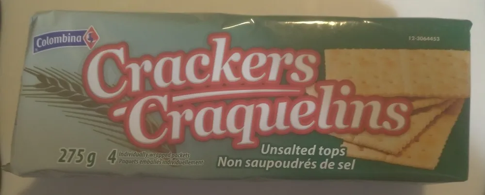 Crackers Unsalted Tops