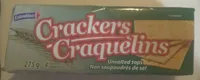 Crackers Unsalted Tops