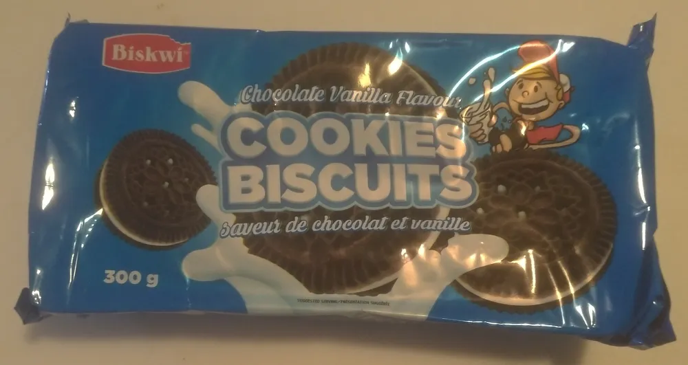 Chocolate Vanilla Flavour Cookies