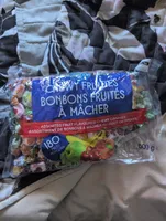 Bonbons fruités à macher