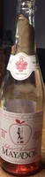 Sparkling apple drink rosé