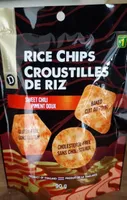 Croustilles de riz piment doux