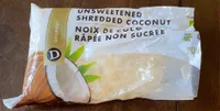 Unsweetened shredded coconut