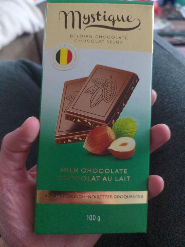 Milk Chocolate Hazelnut Crunch