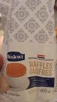 Gaufres sandwich fourrees au caramel