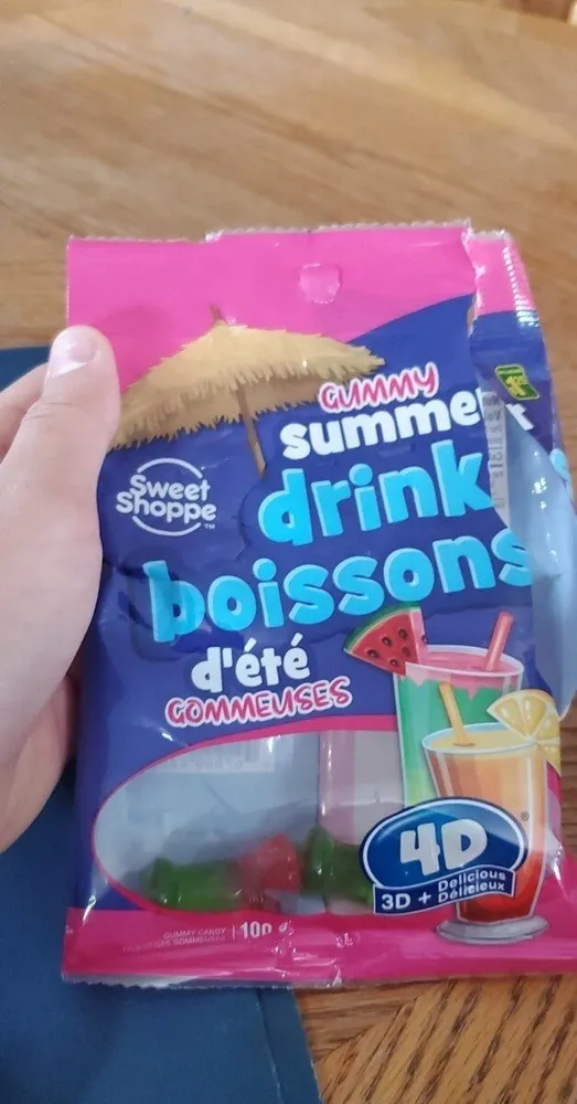 Gummy summer drink boisson d'été gommeuse