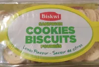 Biscuits fourrés saveur citron