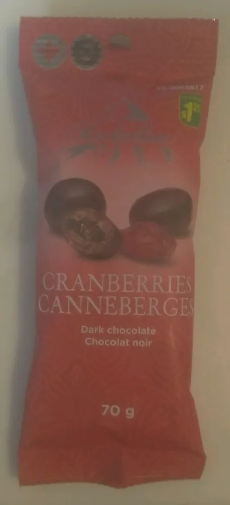 Dark Chocolate Cranberries