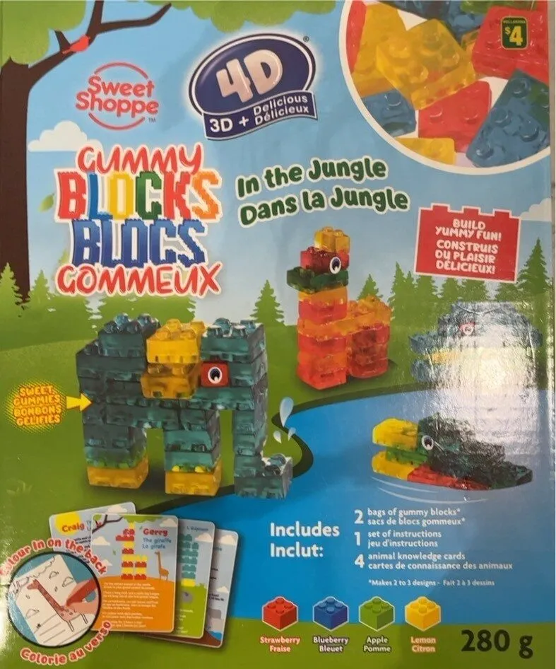Gummy block