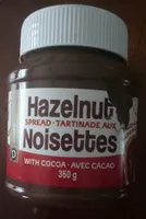 D gourmet Hazelnut Spread with Cocoa