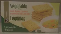 Vegetable Flavour Oven-Baked Crackers