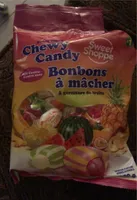 Chewy candy