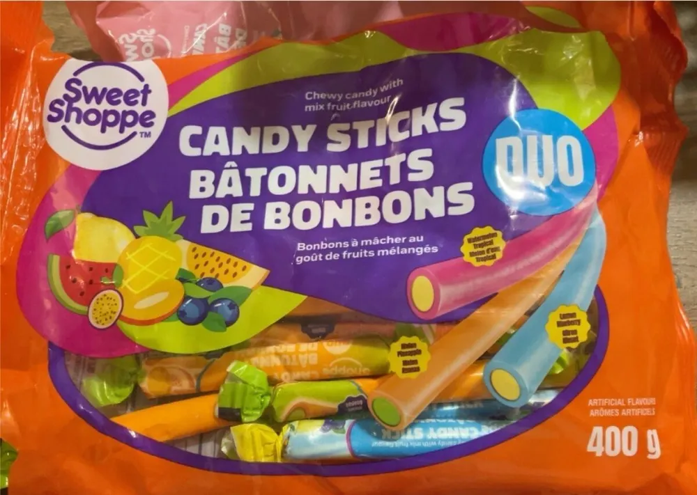 Bâtonnets de bonbons