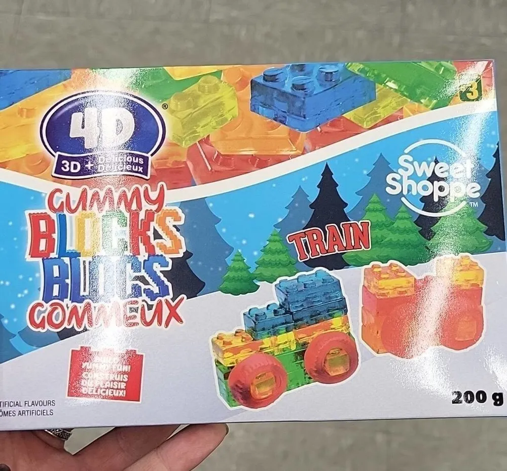 Gummy blocks