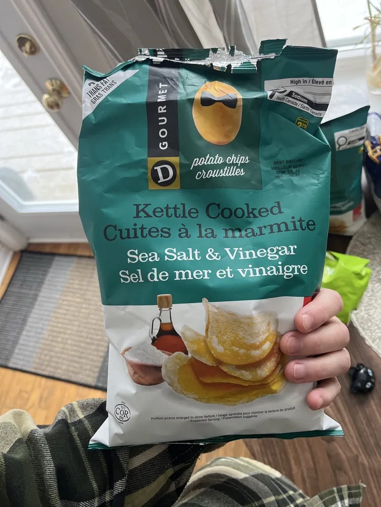 Kettle Cooked Sea Salt & Vinegar Chips
