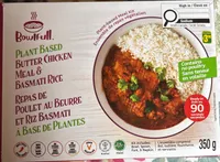 Plant Based Butter Chicken Meal & Basmati Rice