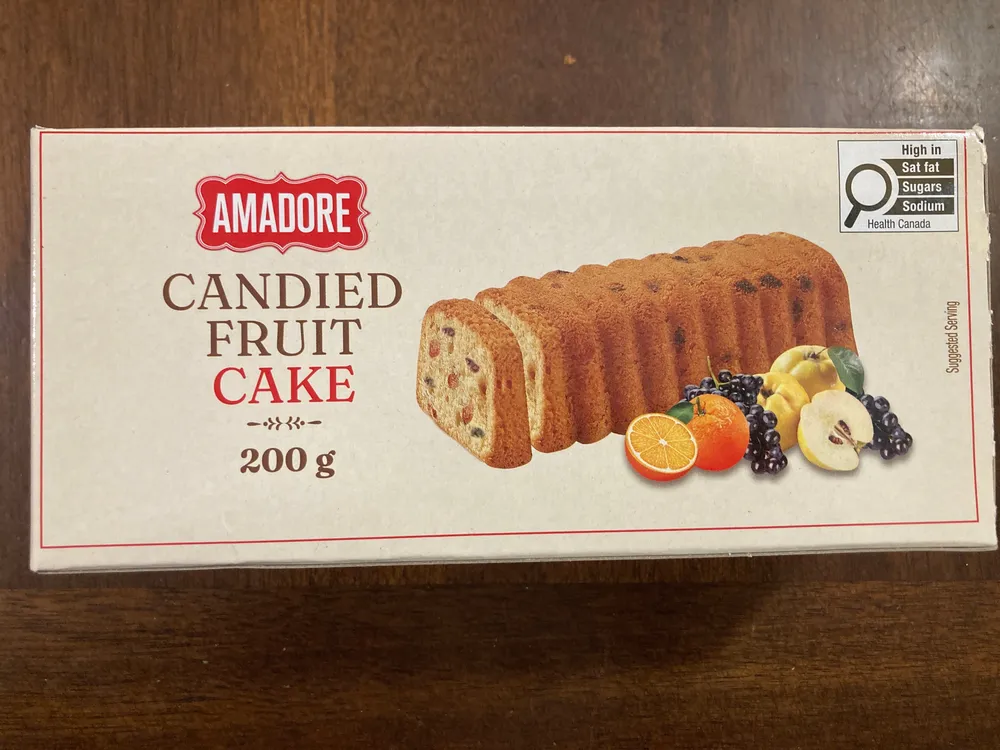 Candied Fruit Cake