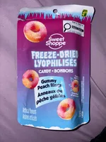 Freeze-Dried Gummy Peach Rings