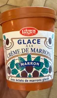 Glace à la crème de marron
