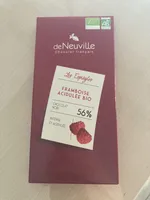 Framboise acidulée bio 56% chocolat noir