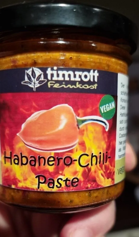 Habanero Chili Paste