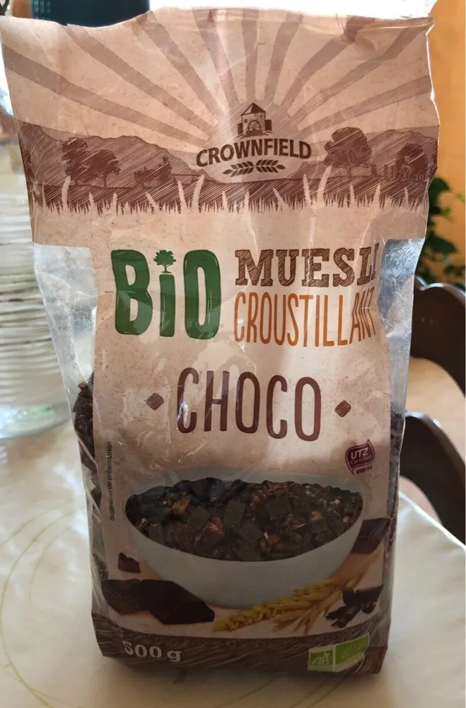 Muesli croustillant choco bio